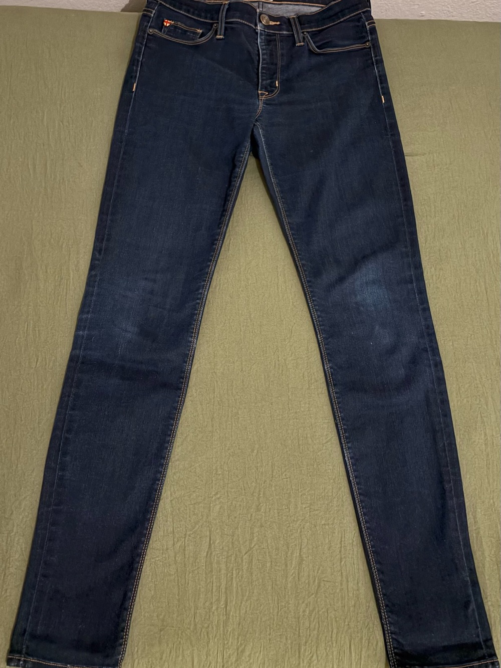 Hudson Jeans Women's Skinny Jeans - Dark Blue Wash